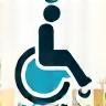 Accessible transport icon